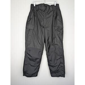5.11 Tactical Series Pants Mens XL Regular Black Cargo Nylon Patrol Rain Pants